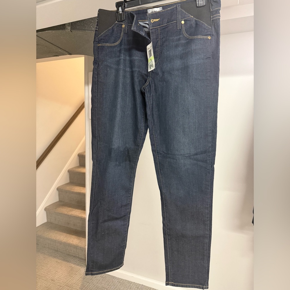 PAIGE Maternity Women's Jeans in Dark Indigo Size 30 Brand new